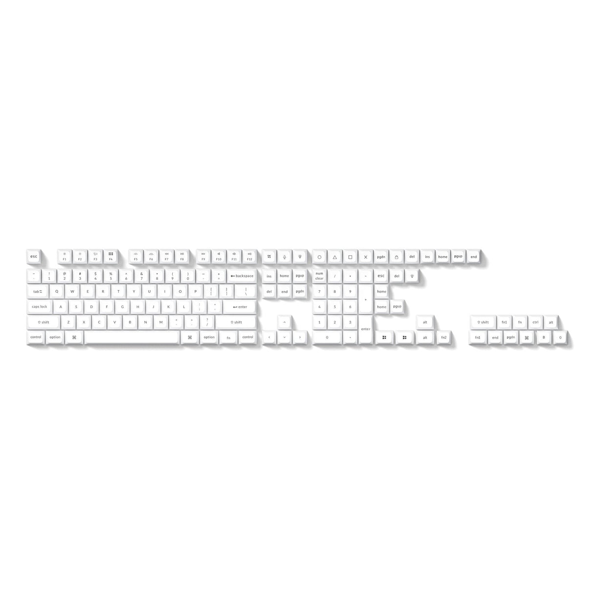 ダブルショット KSA PBT フルセット キーキャップセット
