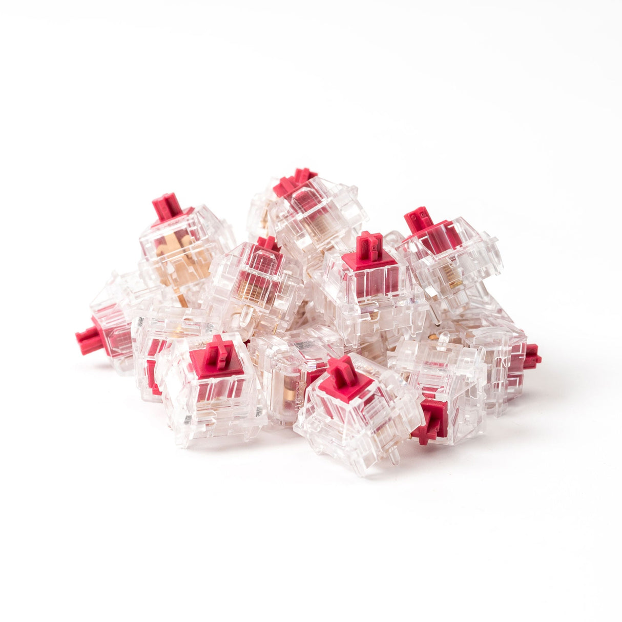 Kailh Crystal Burgundy Pro リニア スイッチ