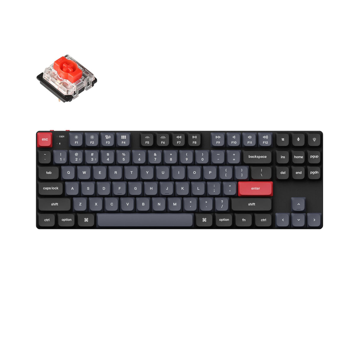 Keychron K1 Pro QMK/VIA ワイヤレス メカニカルキーボード（US ANSI 配列）
