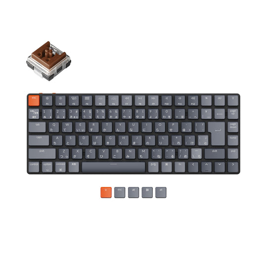 Keychron K3 超薄型ワイヤレスメカニカルキーボード（日本JIS配列） - バージョン2