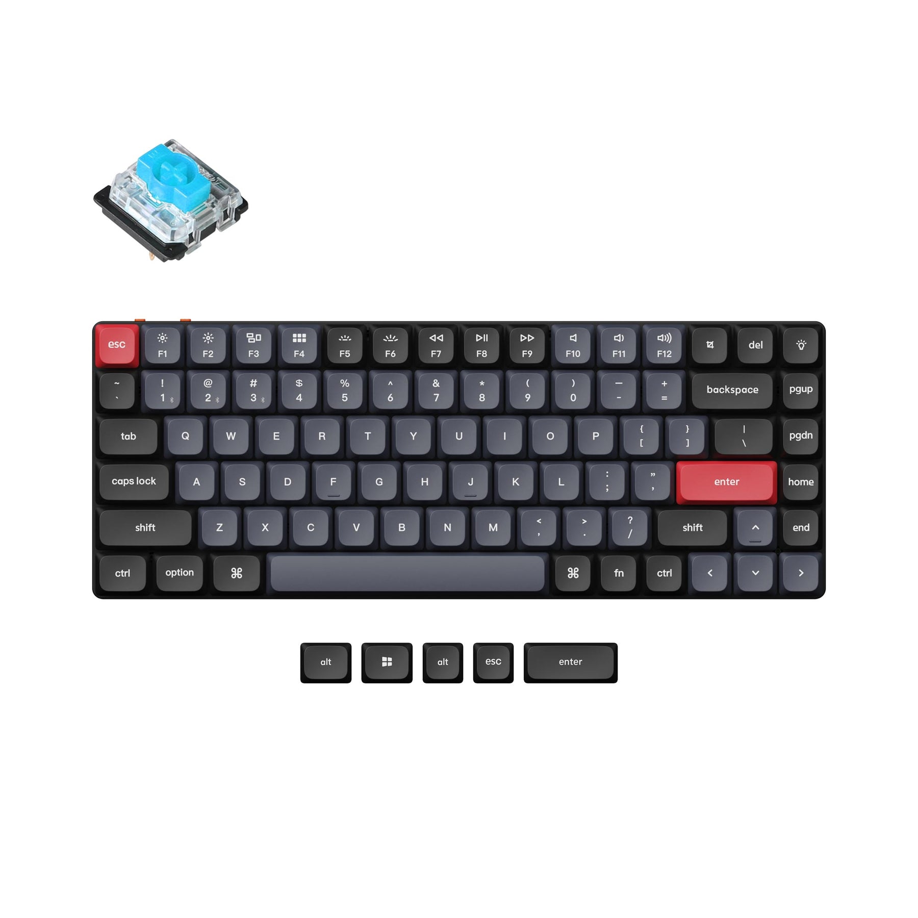 Keychron K3 Pro QMK/VIA ワイヤレス カスタム メカニカルキーボード（US ANSI 配列）