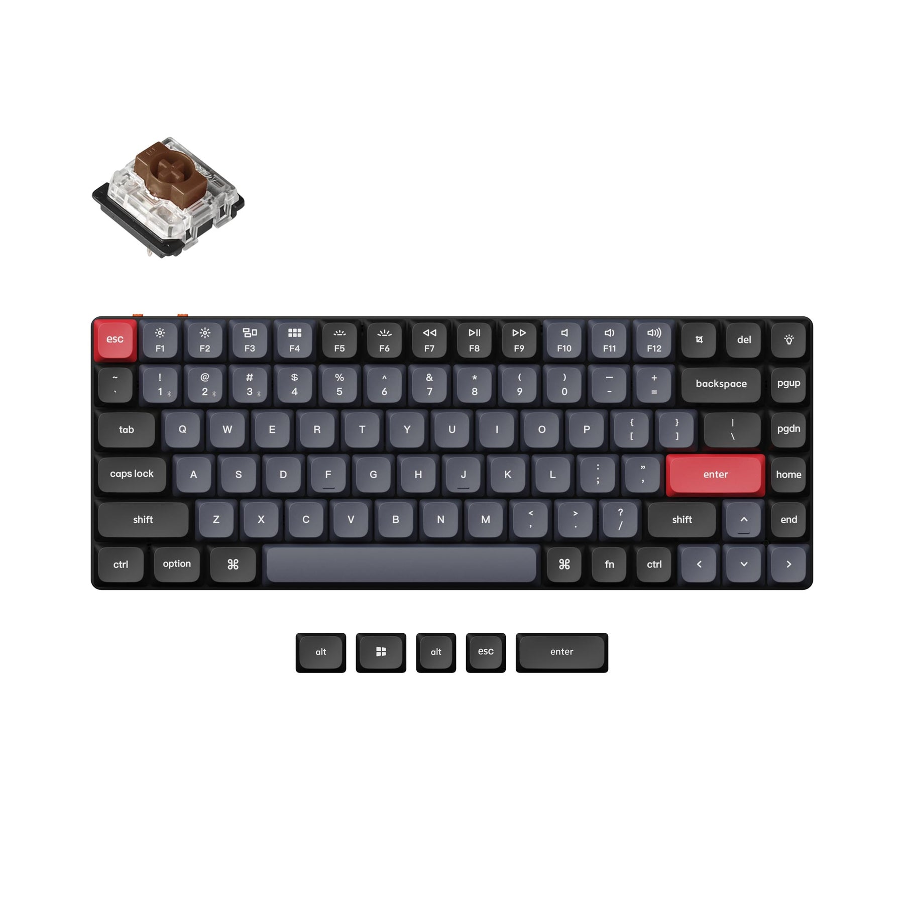Keychron K3 Pro QMK/VIA ワイヤレス カスタム メカニカルキーボード（US ANSI 配列）