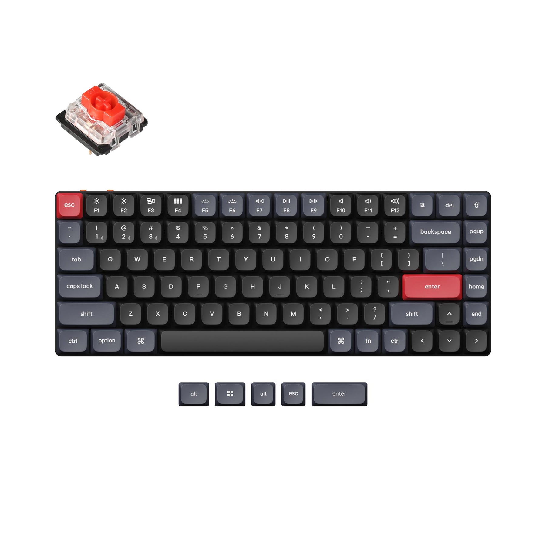 Keychron K3 Pro QMK/VIA ワイヤレス カスタム メカニカルキーボード（US ANSI 配列）