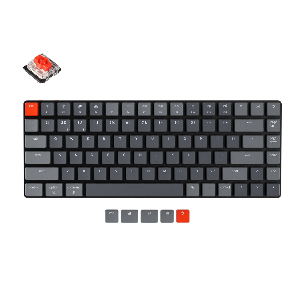 Keychron K3超薄型ワイヤレスメカニカルキーボード（バージョン2）（US ANSI 配列）