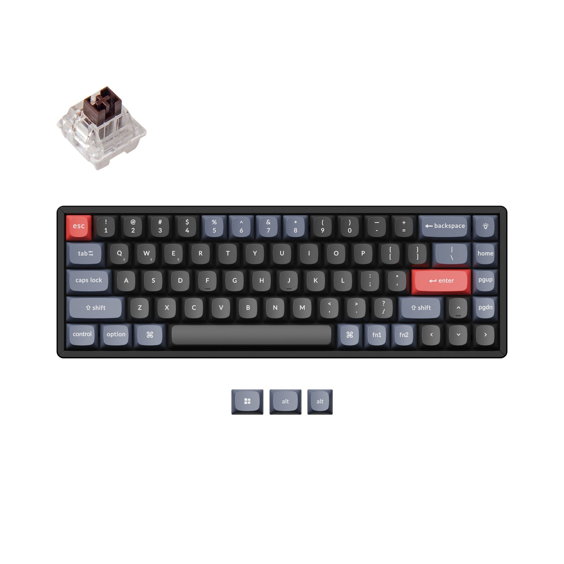 Keychron K6 Pro QMK/VIA ワイヤレスカスタムメカニカルキーボード（US ANSI 配列）