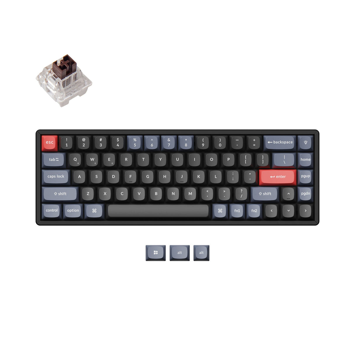 Keychron K6 Pro QMK/VIA ワイヤレスカスタムメカニカルキーボード（US ANSI 配列）