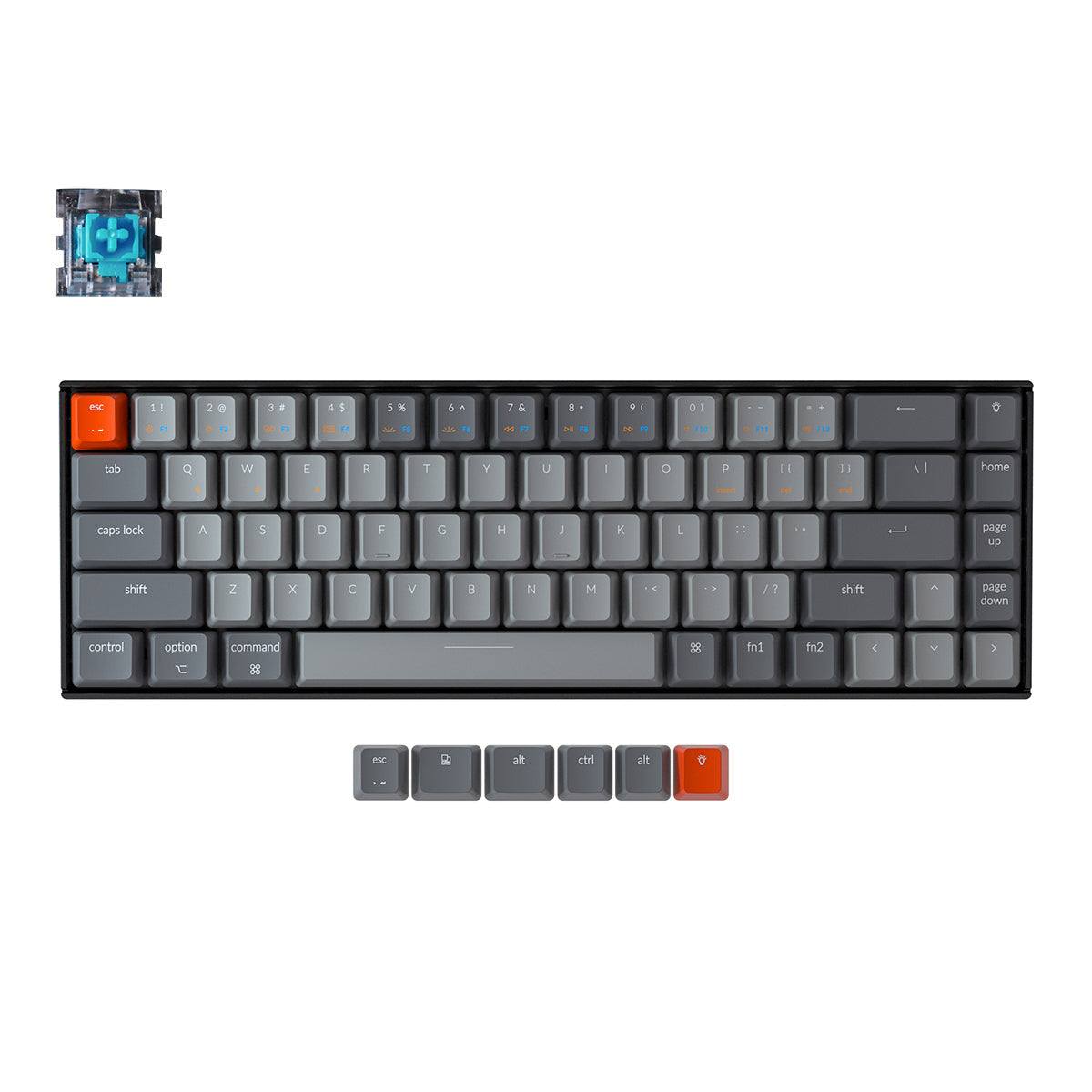 Keychron K6 ワイヤレス メカニカル キーボード（US ANSI 配列）
