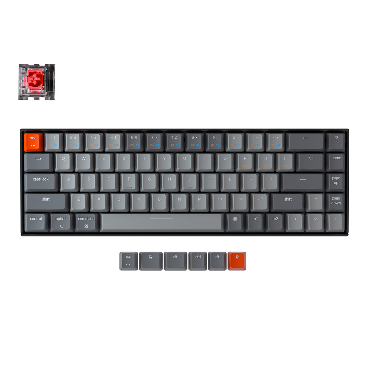 Keychron K6 ワイヤレス メカニカル キーボード（US ANSI 配列）