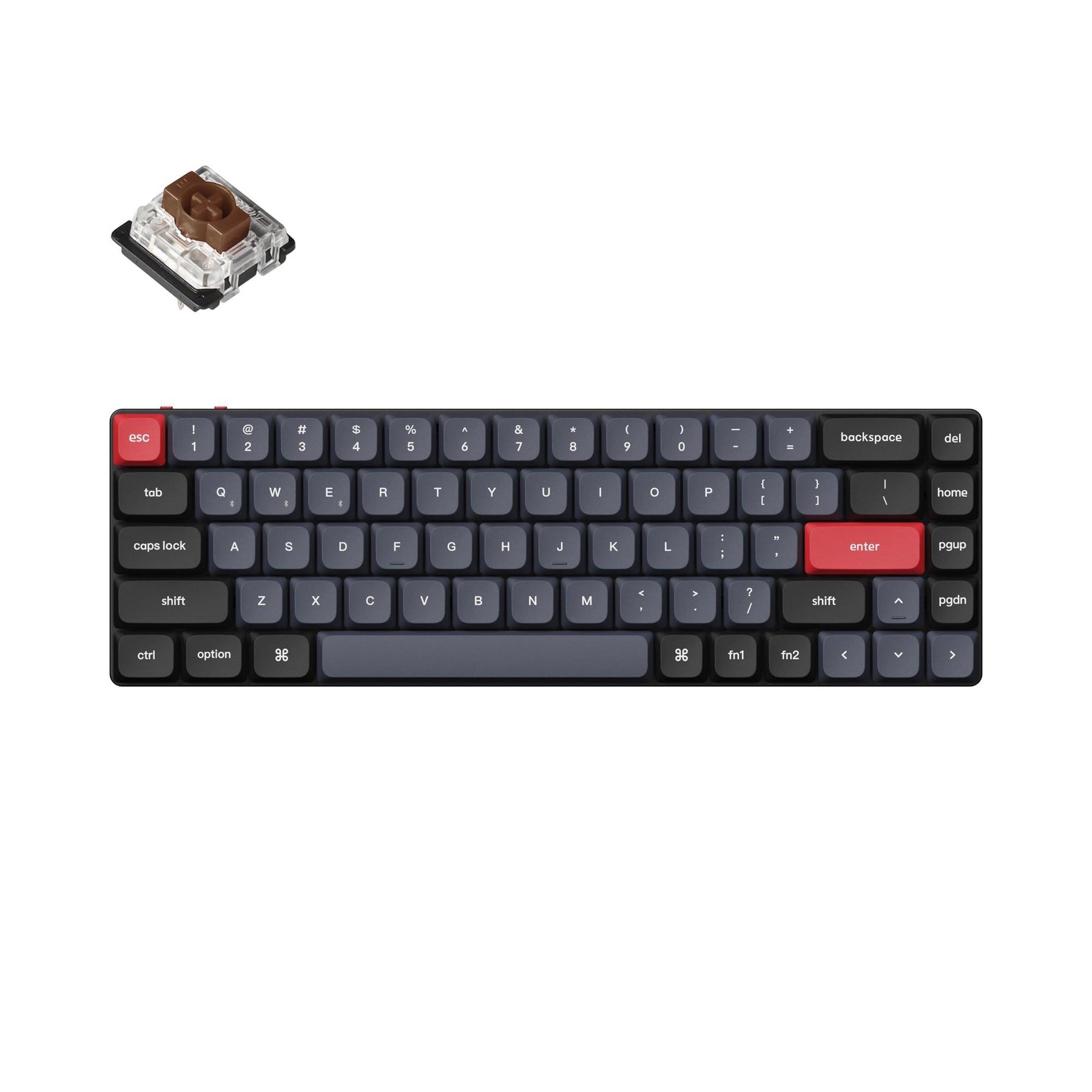 Keychron K7 Pro QMK/VIA ワイヤレス メカニカルキーボード（US ANSI 配列）