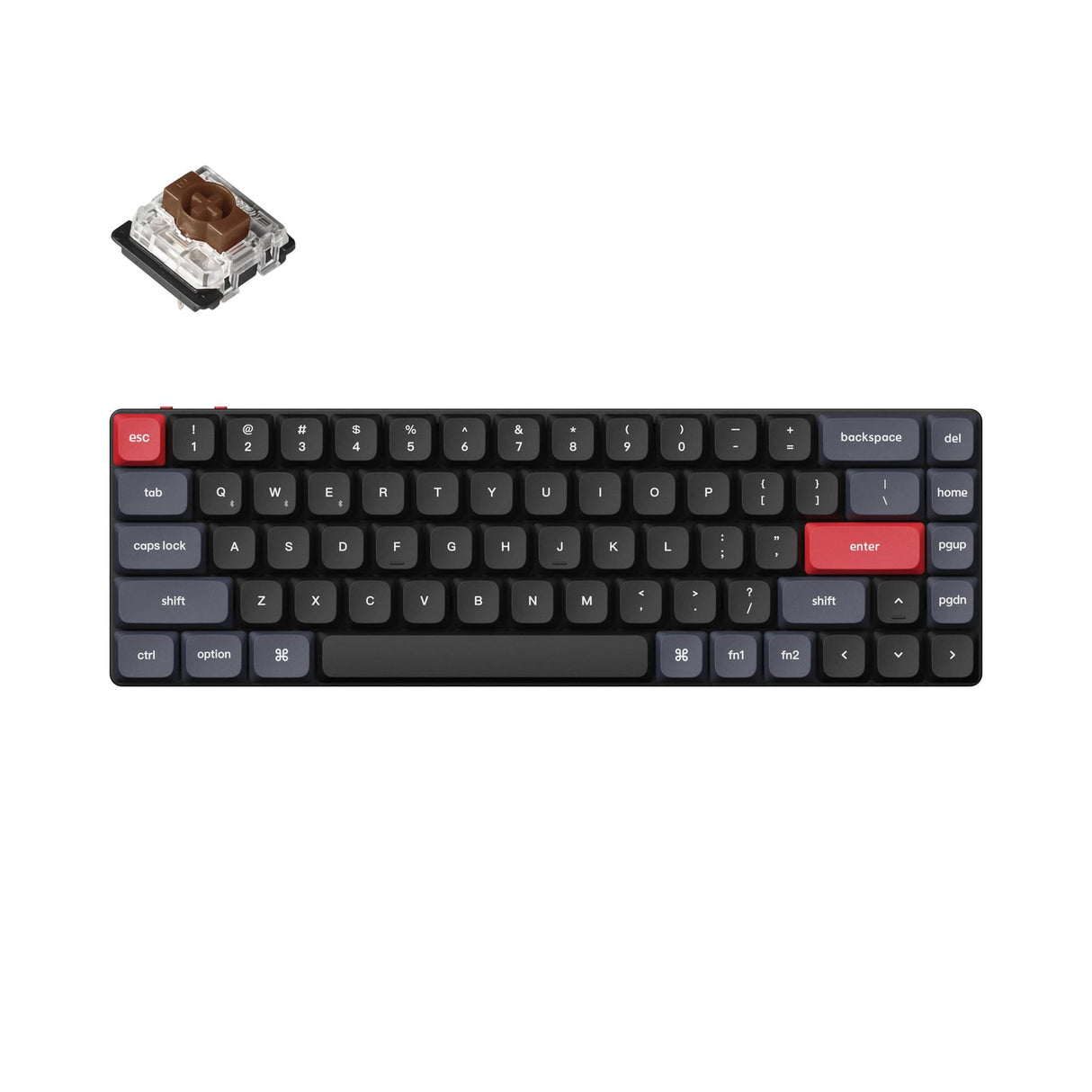 Keychron K7 Pro QMK/VIA ワイヤレス メカニカルキーボード（US ANSI 配列）