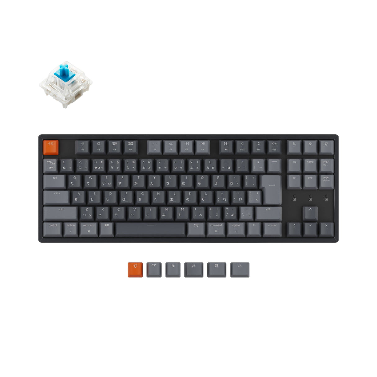 Keychron K8ワイヤレスメカニカルキーボード（日本JISレイアウト）