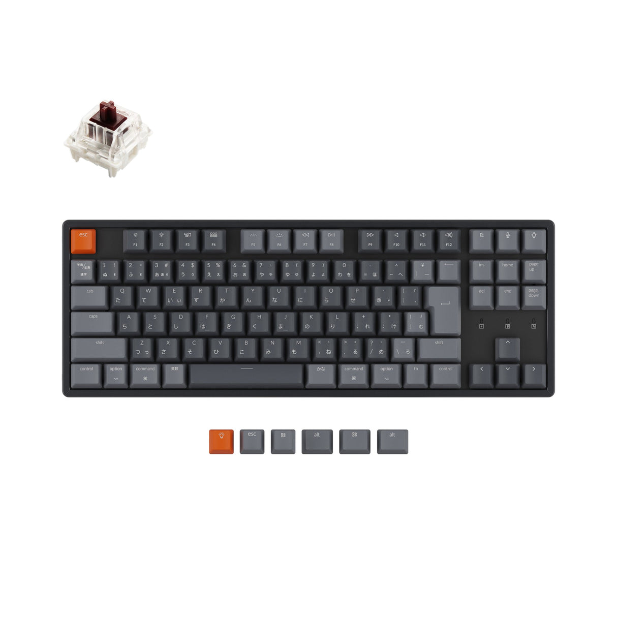 Keychron K8ワイヤレスメカニカルキーボード（日本JISレイアウト）