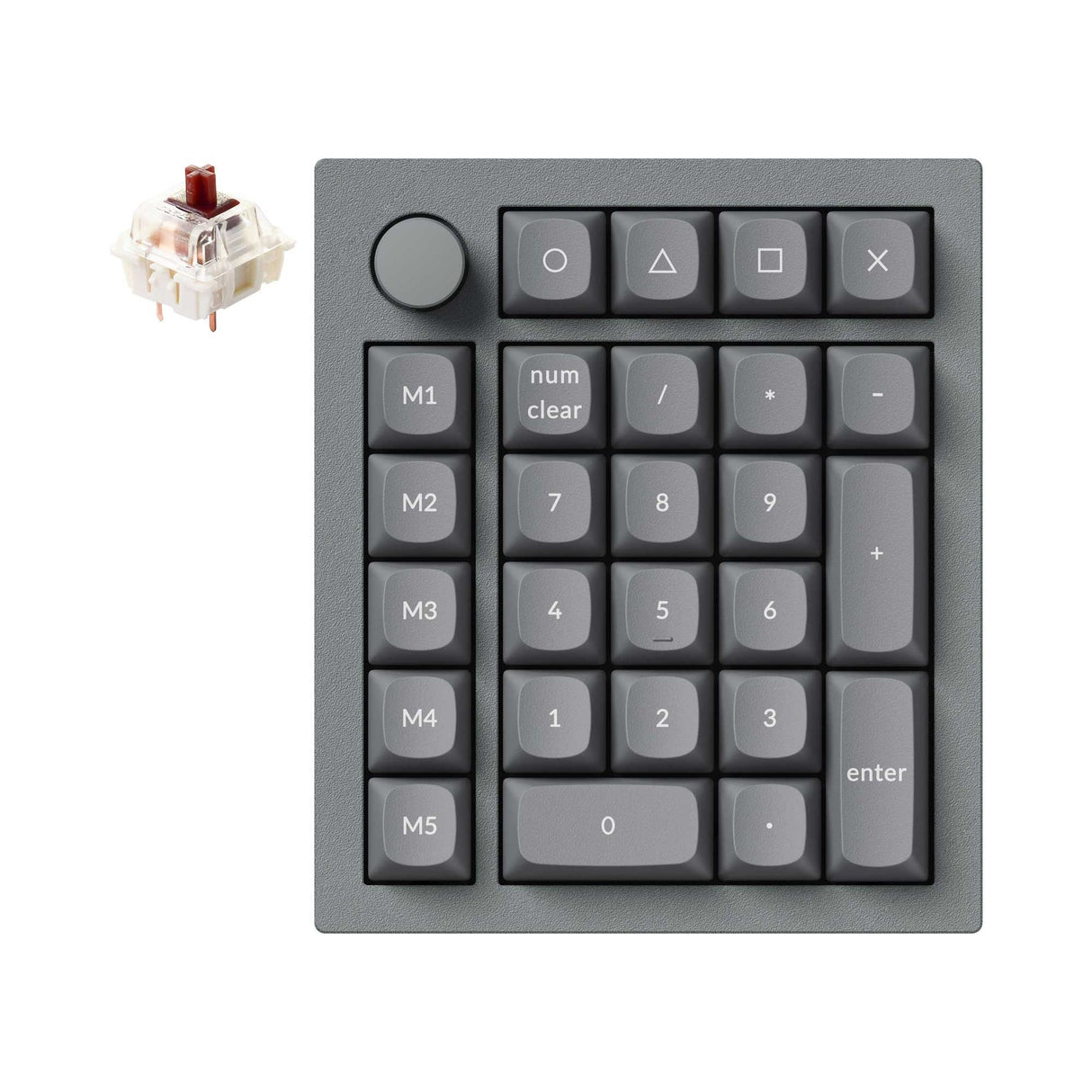 Keychron Q0 Plus QMK カスタム ナンバー パッド
