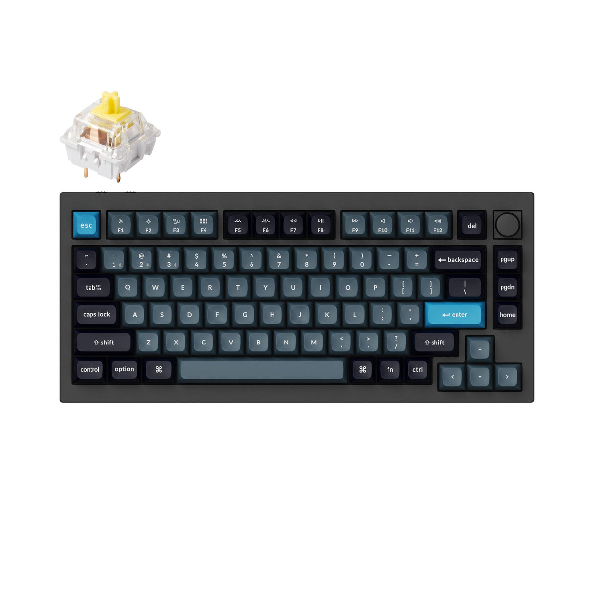 Keychron Q1 Pro QMK/VIA ワイヤレス カスタム メカニカルキーボード（US ANSI 配列）