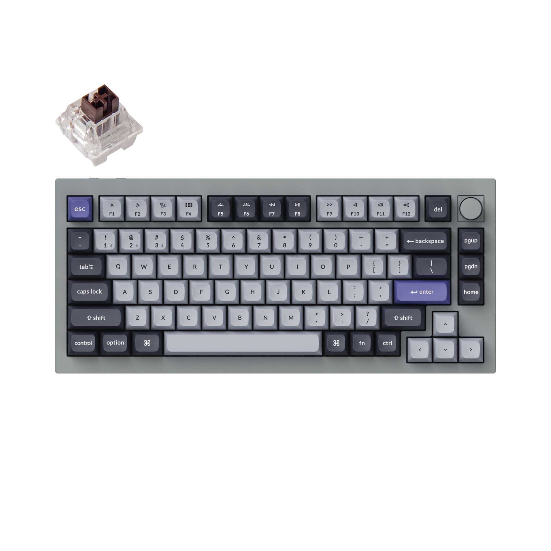 Keychron Q1 Pro QMK/VIA ワイヤレス カスタム メカニカルキーボード（US ANSI 配列）