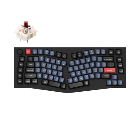 Keychron Q10 (Alice レイアウト) QMK カスタムメカニカルキーボード（US ANSI 配列）