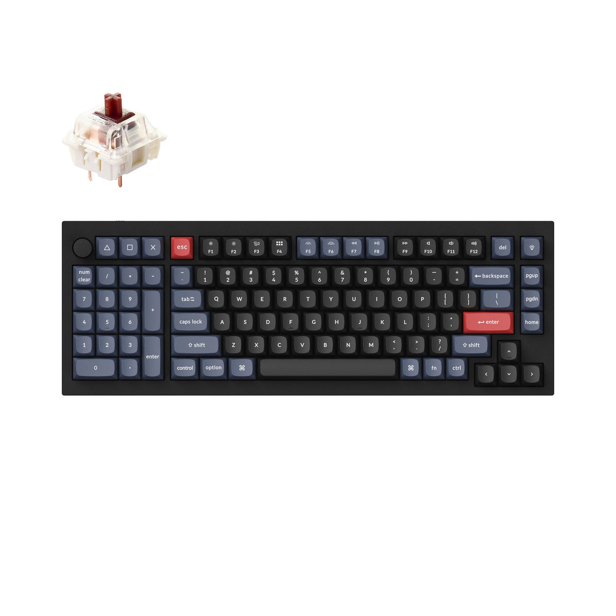 Keychron Q12 QMK カスタムメカニカルキーボード（US ANSI 配列）