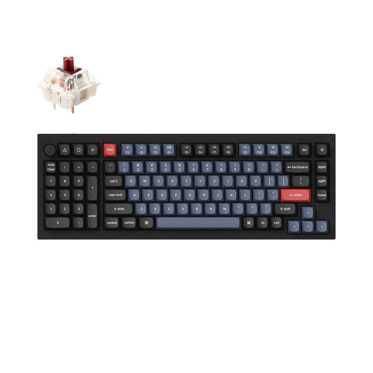Keychron Q12 QMK カスタムメカニカルキーボード（US ANSI 配列）