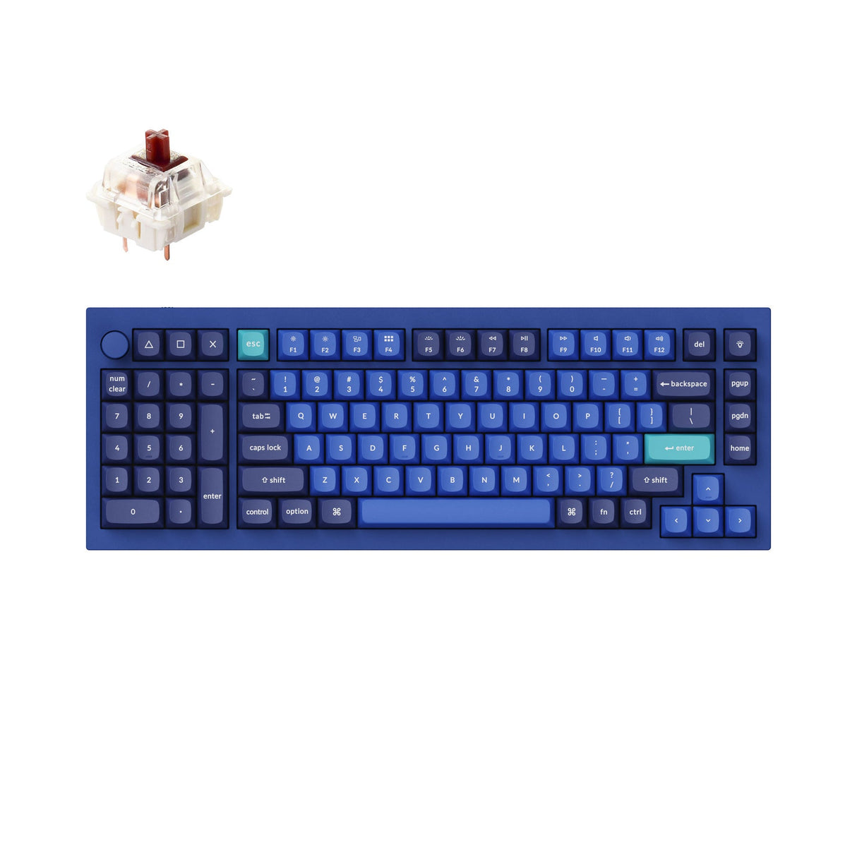 Keychron Q12 QMK カスタムメカニカルキーボード（US ANSI 配列）