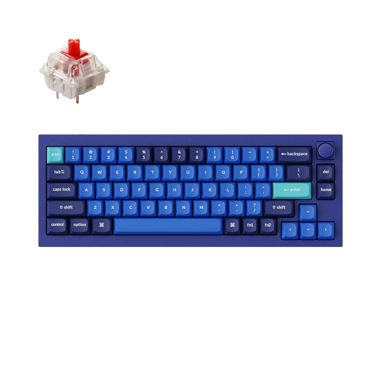 Keychron Q2 QMK カスタム メカニカル キーボード（US ANSI 配列）