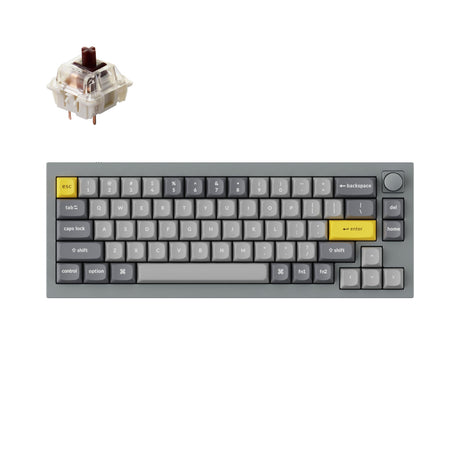 Keychron Q2 QMK カスタム メカニカル キーボード（US ANSI 配列）