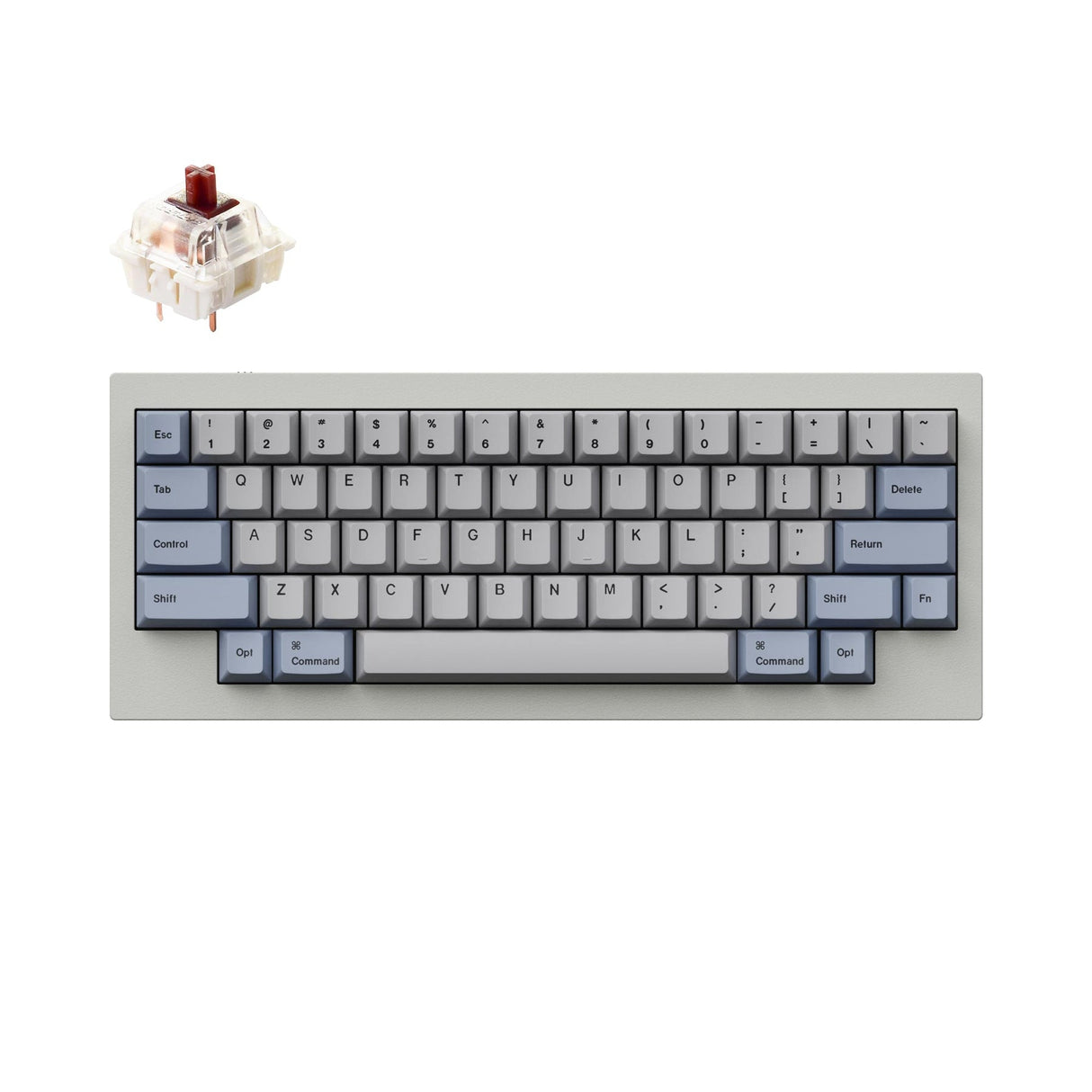 Keychron Q60 QMK カスタムメカニカルキーボード（US ANSI 配列）