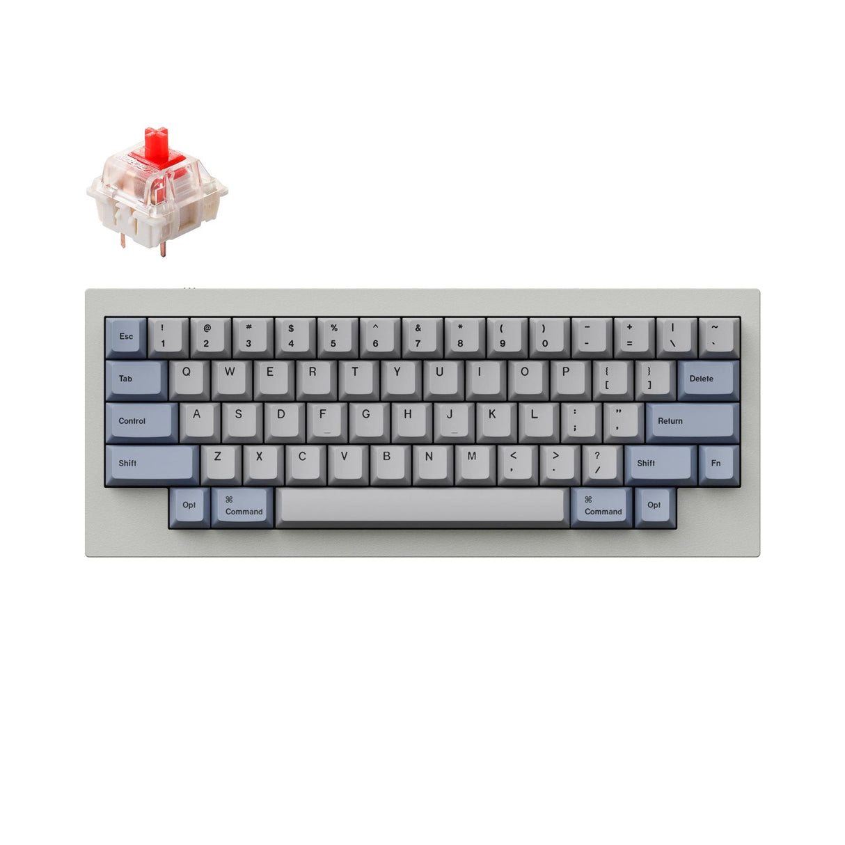 Keychron Q60 QMK カスタムメカニカルキーボード（US ANSI 配列）