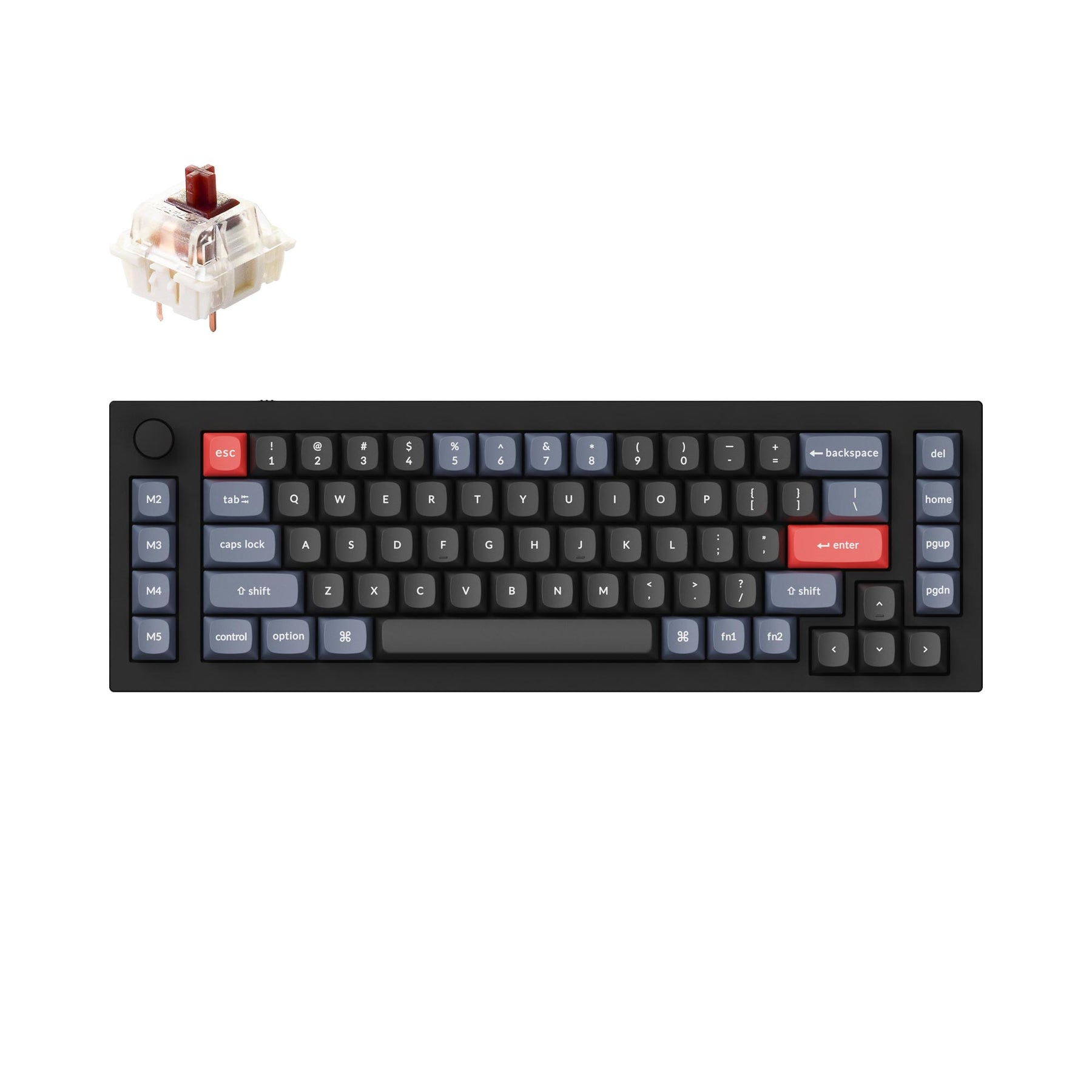 Keychron Q65 QMK カスタムメカニカルキーボード（US ANSI 配列）