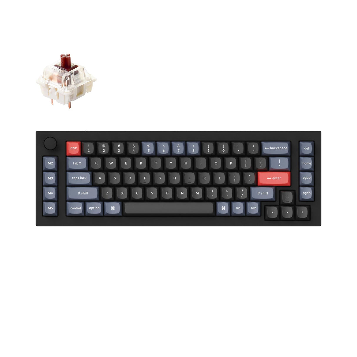 Keychron Q65 QMK カスタムメカニカルキーボード（US ANSI 配列）