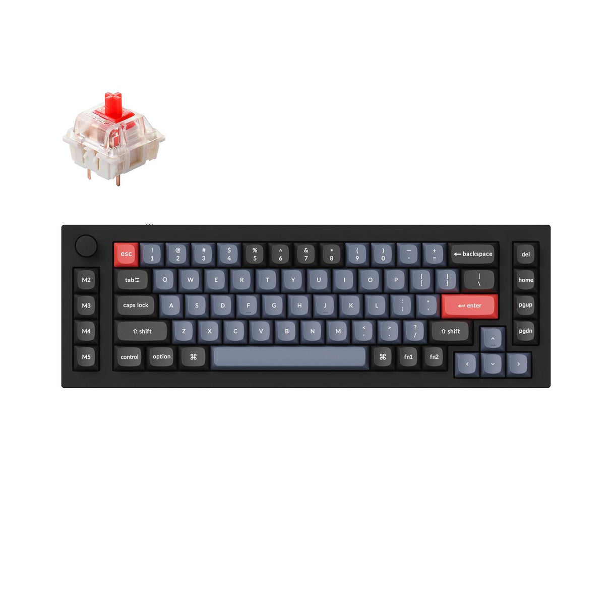 Keychron Q65 QMK カスタムメカニカルキーボード（US ANSI 配列）
