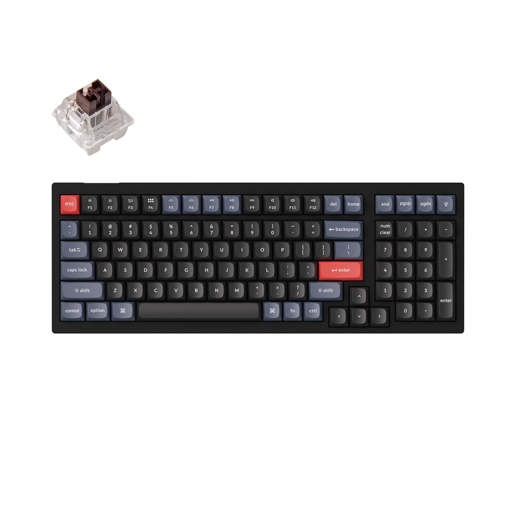 Keychron V5 QMK カスタムメカニカルキーボード（US ANSI 配列）