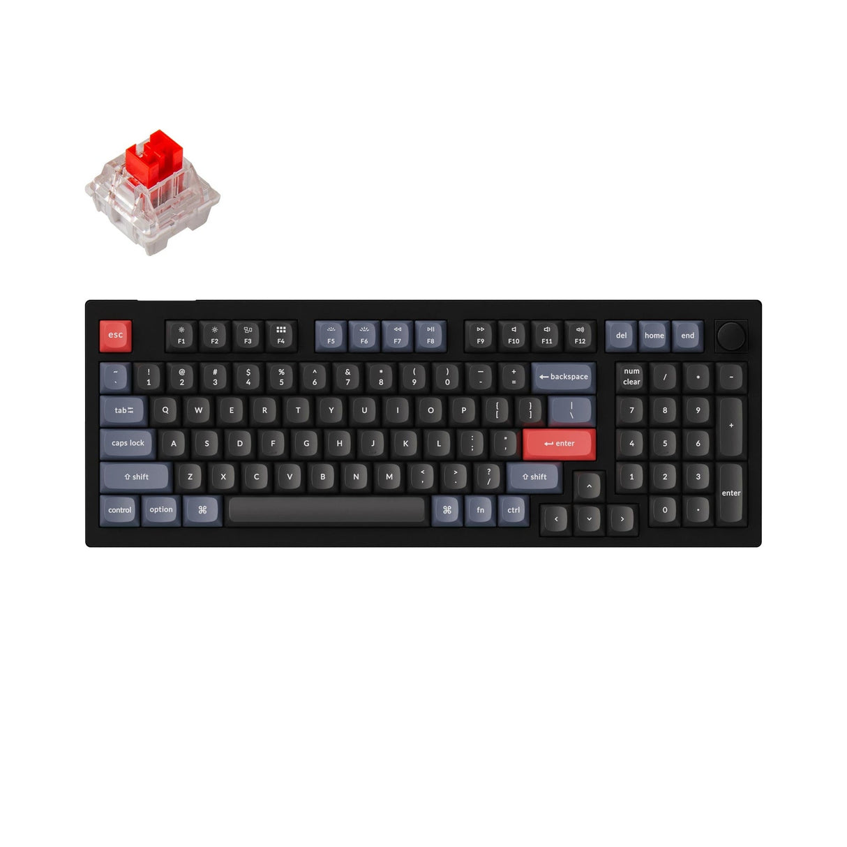 Keychron V5 QMK カスタムメカニカルキーボード（US ANSI 配列）