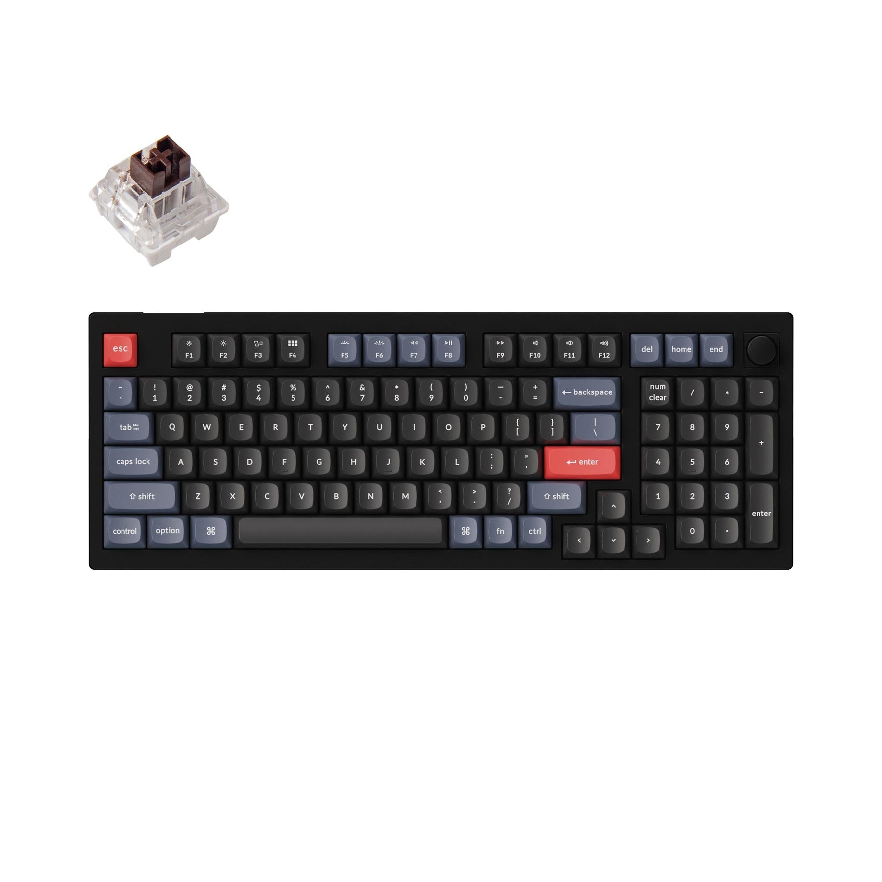 Keychron V5 QMK カスタムメカニカルキーボード（US ANSI 配列）