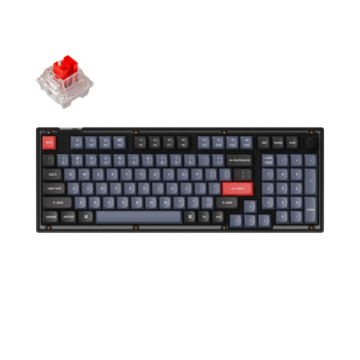 Keychron V5 QMK カスタムメカニカルキーボード（US ANSI 配列）