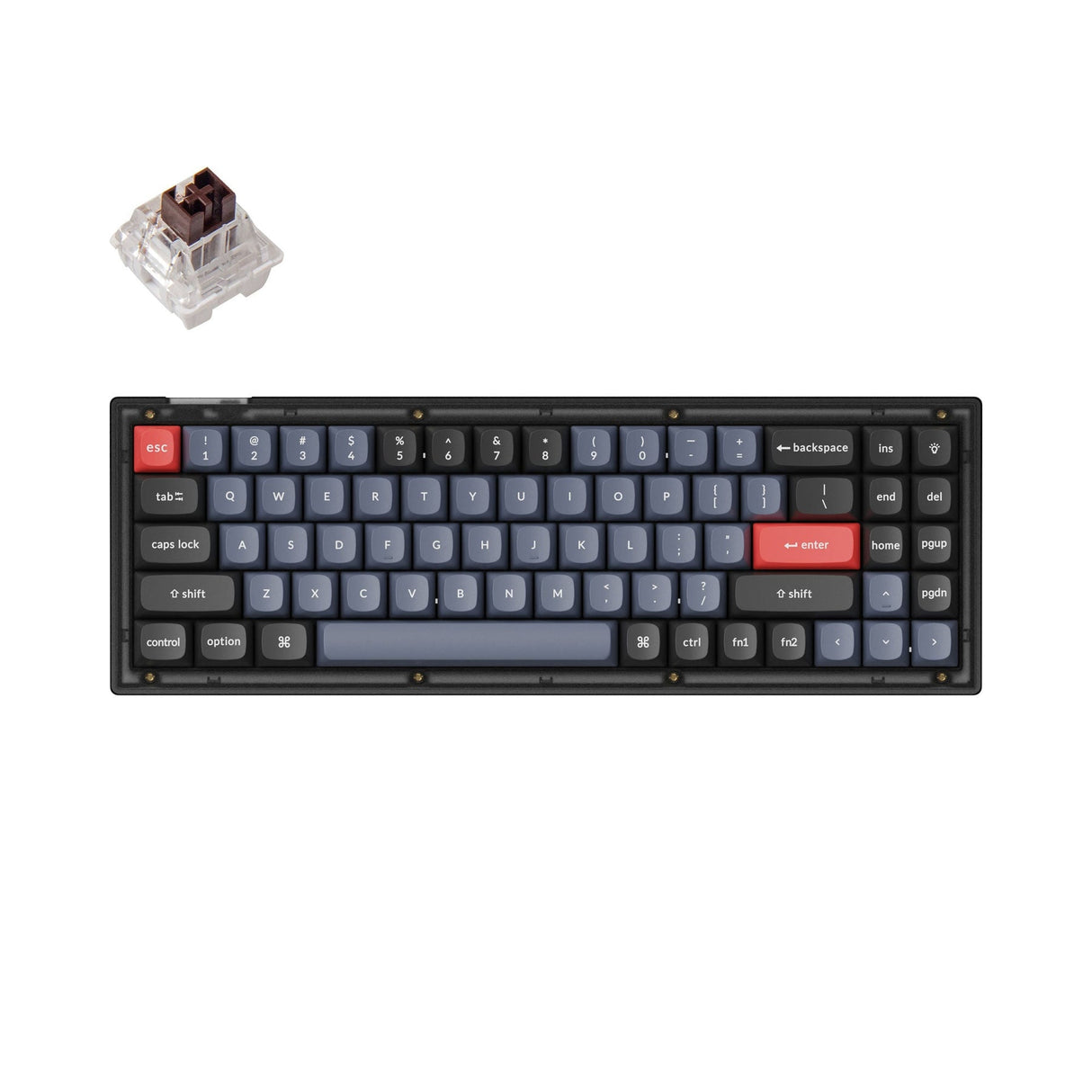 Keychron V7 QMK カスタムメカニカルキーボード（US ANSI 配列）