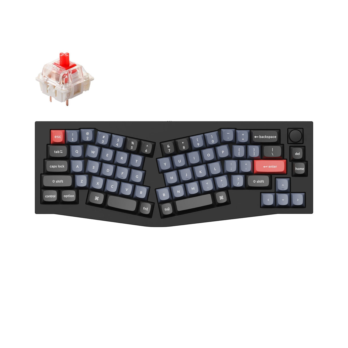 Keychron Q8 (アリスレイアウト）QMKカスタムメカニカルキーボード