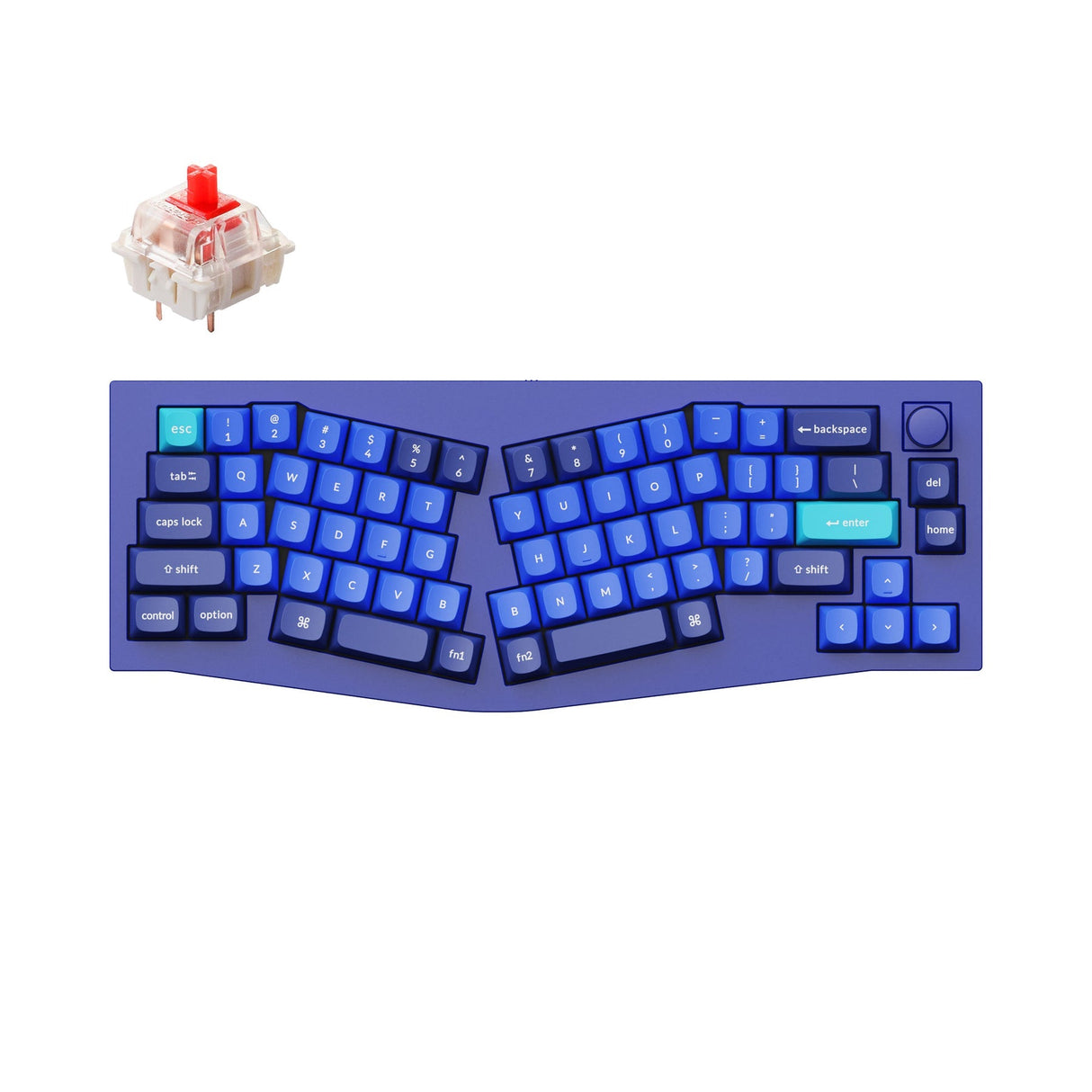 Keychron Q8 (アリスレイアウト）QMKカスタムメカニカルキーボード